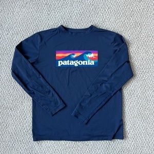 Patagonia long sleeve T-shirt. Youth XXL (16-18)